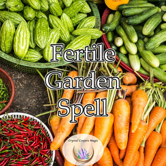 Fertile Garden Spell - a gateway to an extraordinary experience that resonates with the heart and soul of every true gardener.