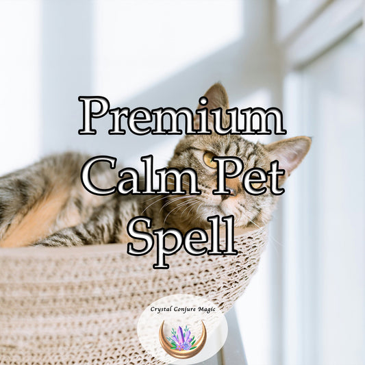 Premium Calm Pet Spell - a happier pet, a more peaceful home, and an unbreakable bond