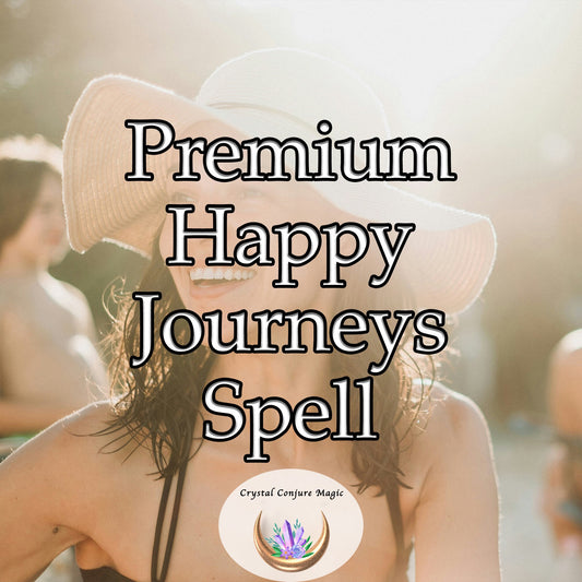 Premium Happy Journeys Spell - transform even mundane trips into magical experiences soaked with joy and excitement