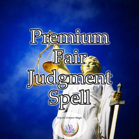 Premium Fair Judgment Spell - ensure unbiased perspective when you're being judged