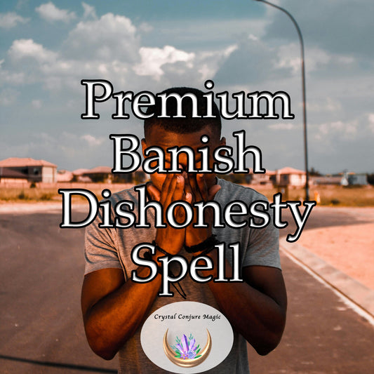Premium Banish Dishonesty Spell - create a space filled with genuine connections and open communication