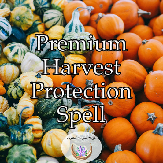Premium Harvest Protection Spell - shield your precious harvests from harm after they have been gathered