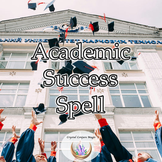 Academic Success Spell -  an enchantment is meticulously designed to help you absorb, retain, and recall information more efficiently,