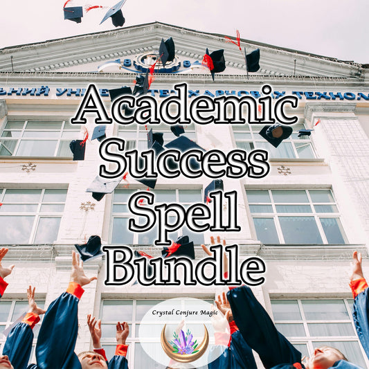 Academic Success Spell Bundle -  creating a mindset that naturally propels you toward academic excellence