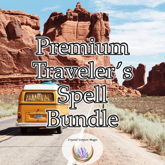 Premium Traveler's Spell Bundle - soul-stirring journeys that change you, embracing the unknown and finding yourself